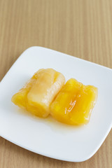 sweet potatoes in syrup