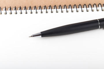 open notepad pen