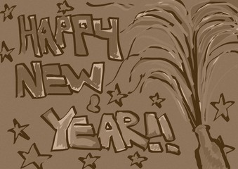 Vintage New Year