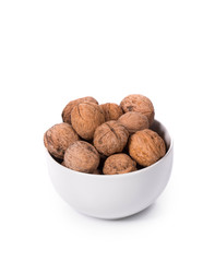 walnuts bunch in bowl