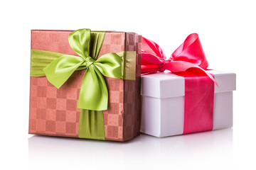 gift box green red