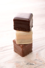 Chocolate dices