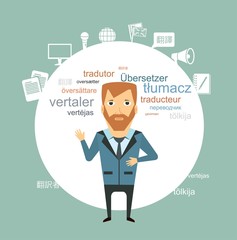 translator illustration