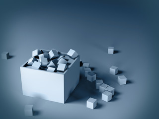 cubes in a box