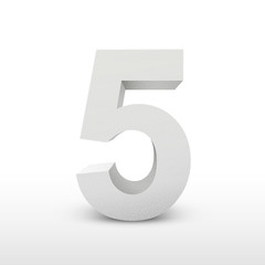 Fototapeta premium white texture number five