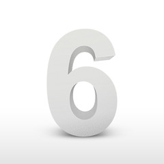 white texture number six