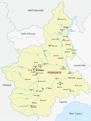 piedmont map
