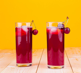 red fruit cocktail