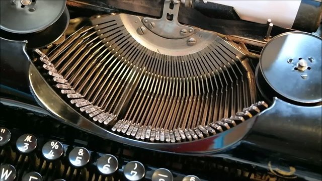 Typenhebel Alte Schreibmaschine