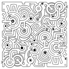 Mechanical vector maze