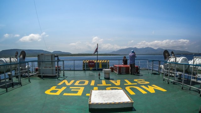 Time Lapse on a ferry