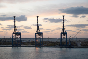 Obraz premium Grand Bahama Island Port