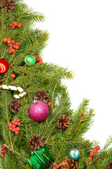 Christmas background. Eve framework