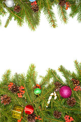 Christmas background. Eve framework