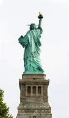 The reverse side of Liberty