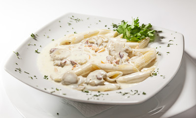 Pastry and Mushrooms