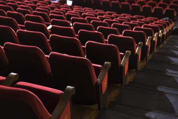 Fototapeta premium Theatre chairs