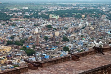 Fototapeta na wymiar Roofs of Jodhpur