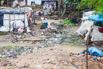 Slum in Ahmedabad