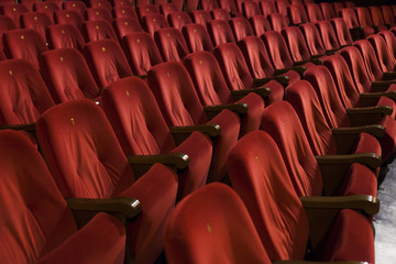 Fototapeta premium Theatre chairs