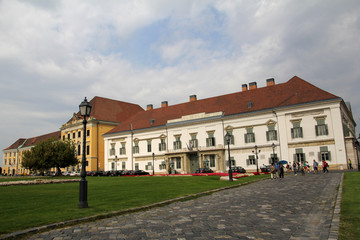 Fototapeta na wymiar The Royal Palace, Budapest, Hungary