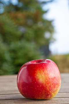 Ein Apfel
