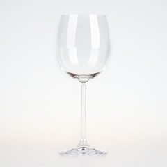 Empty vine glass