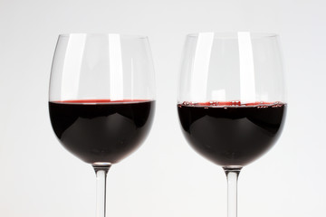 Two glasses of wine