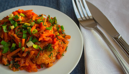 fried fish with marinade