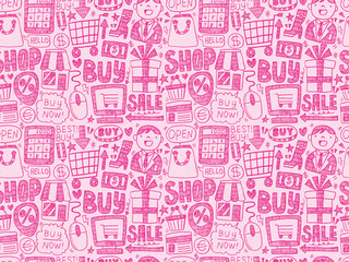 doodle business pattern