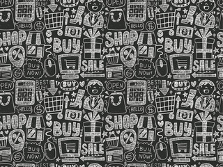 doodle business pattern