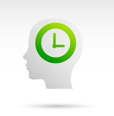 Ritmo circadiano, orologio, testa, memoria