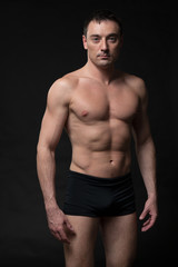 Fototapeta premium muscular handsome man