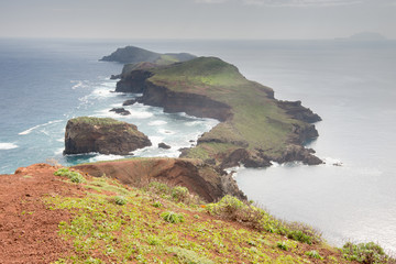 The easternmost part of Madeira Island