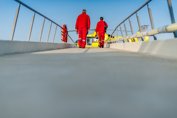 Rettungsdienst Rettungshubschrauber Personal 