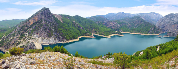 Fototapeta premium Oymapinar Dam, Turcja