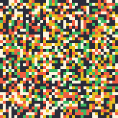 An abstract pixel pattern background