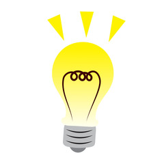 Illustration of a light bulb