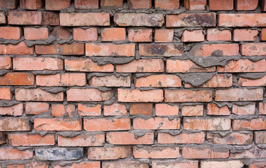 Dirty brick wall. Stone texture background