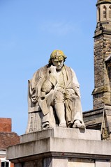 Fototapeta na wymiar Dr Johnson statue, Lichfield © Arena Photo UK