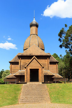 Church of St. Michael, Ukrainian Memorial, Curitiba, Parana stat