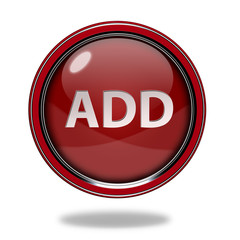 add circular icon on white background