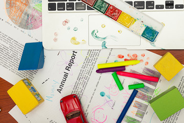 Working parents and their children