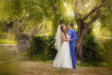 Wedding bride groom loving couple marrige day