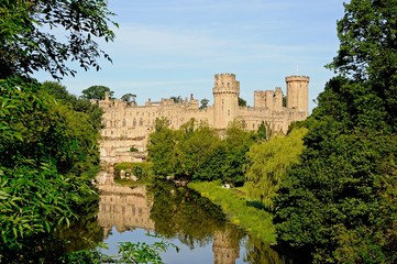 Warwick castle and River Avon © Arena Photo UK
