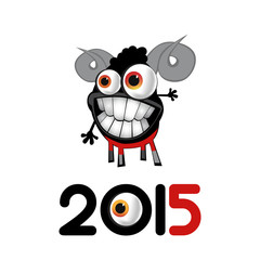Happy new year 2015 sheep