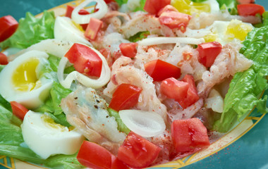 Ensalada de bacalao