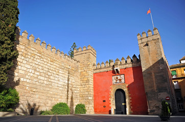 Alcázar de Sevilla, Puerta del León, España