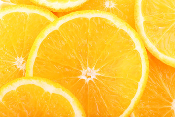 Oranges close-up background