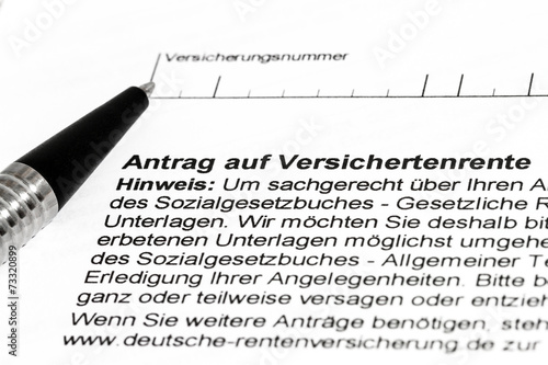 "Rentenantrag" Stockfotos und lizenzfreie Bilder auf Fotolia.com - Bild